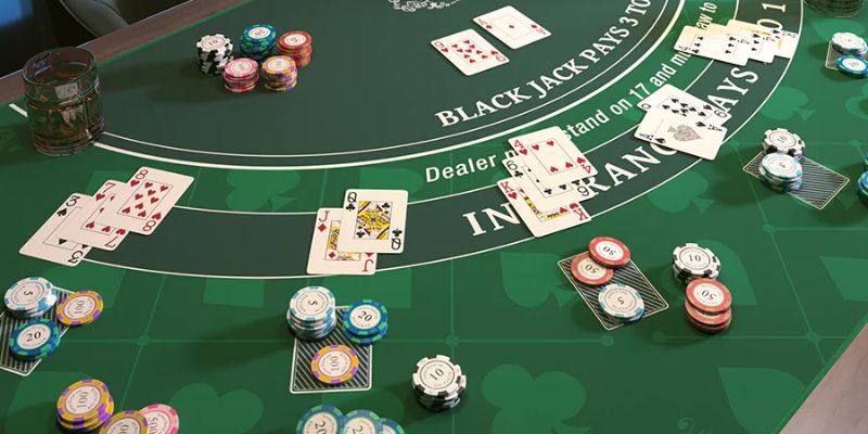 Blackjack trực tuyến dựa trên nguyên tắc không vượt quá 21 điểm